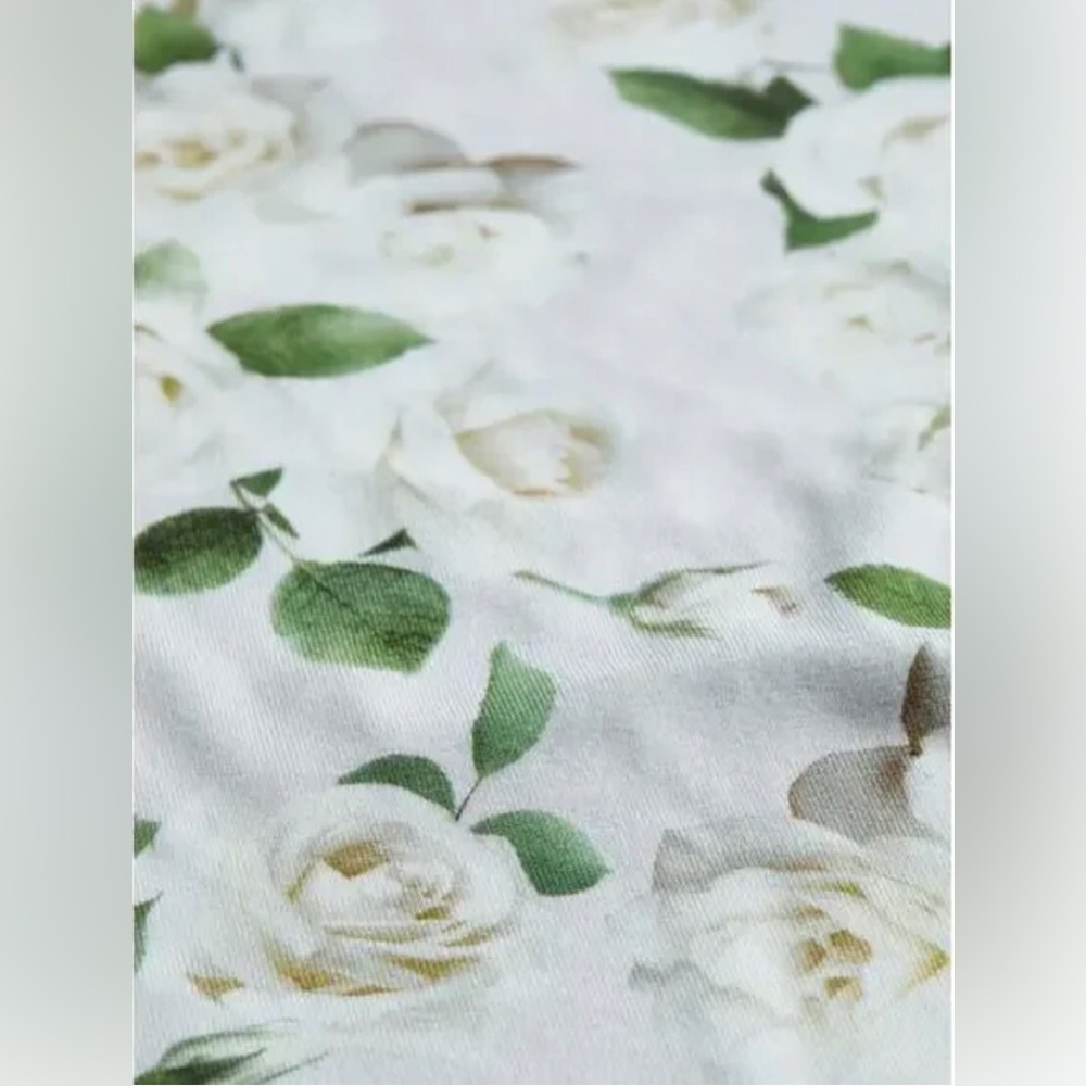 L'AGENCE Ressi Soft Floral Crewneck T-Shirt - Picture 4 of 6